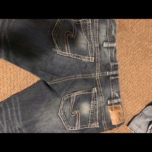 Silver jeans